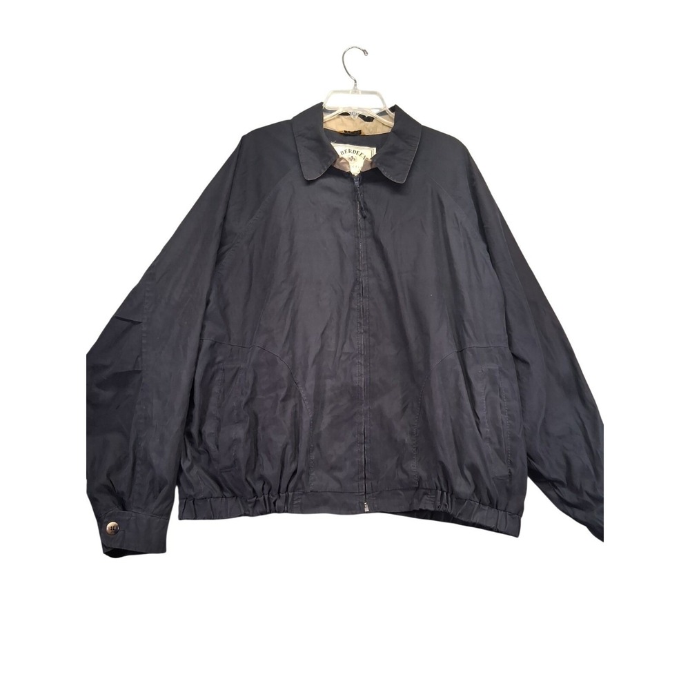 Aberdeen Collection Men's‎ Fullzip Jacket Black Pockets